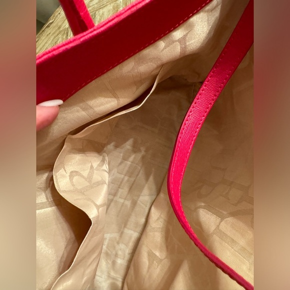 Furla Hot Pink Tote with crossbody - Picture 8 of 11